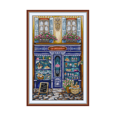 Blue Shop Window
