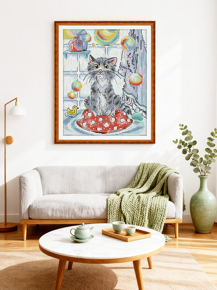 Cats and Soap Bubbles 1 1