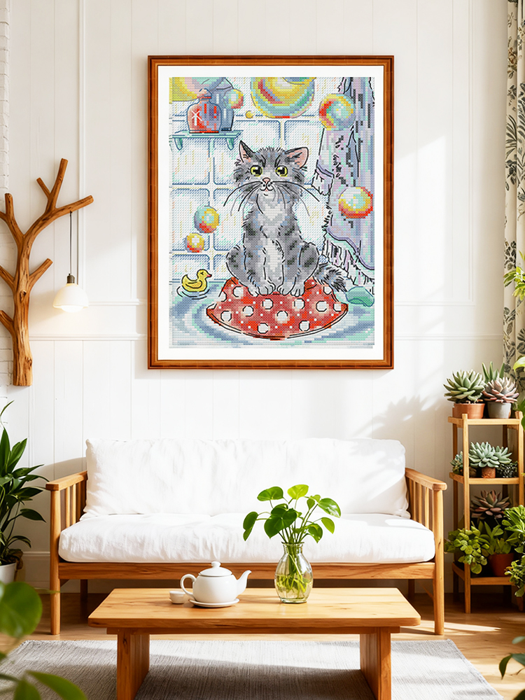 Cats and Soap Bubbles 2 1
