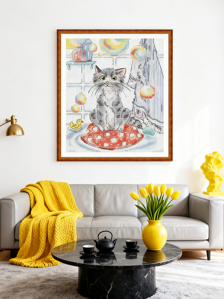 Cats and Soap Bubbles 5 1