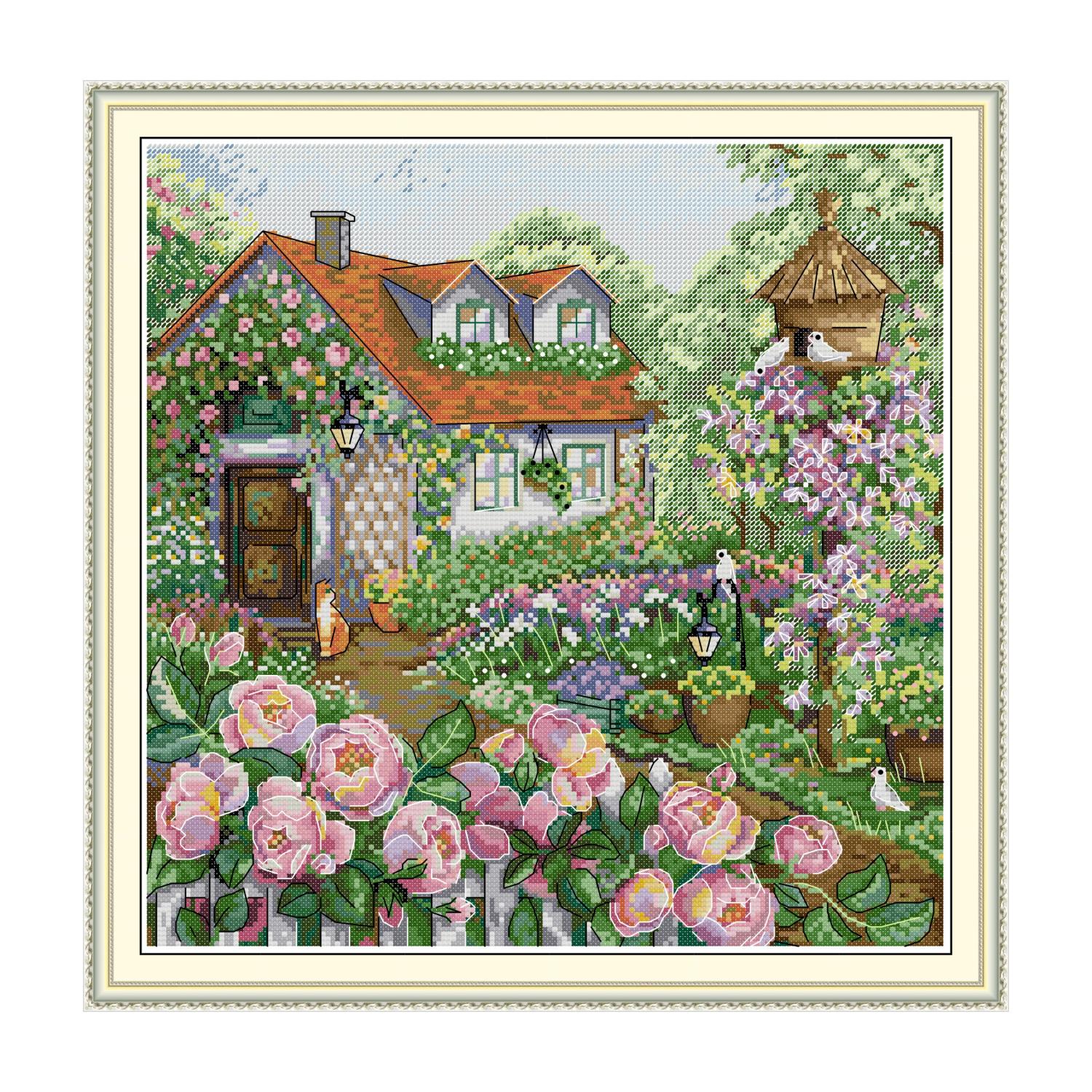 FA455 32455 玫瑰小屋 167×168 封面