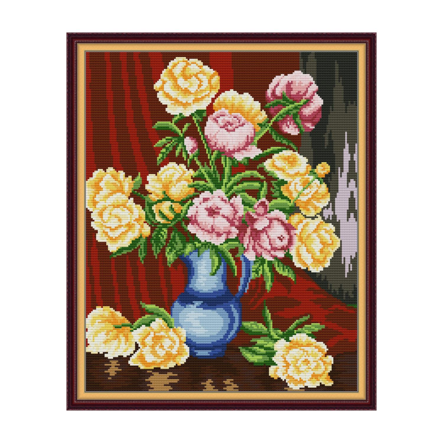 H927 03966 油画鲜花 160×200