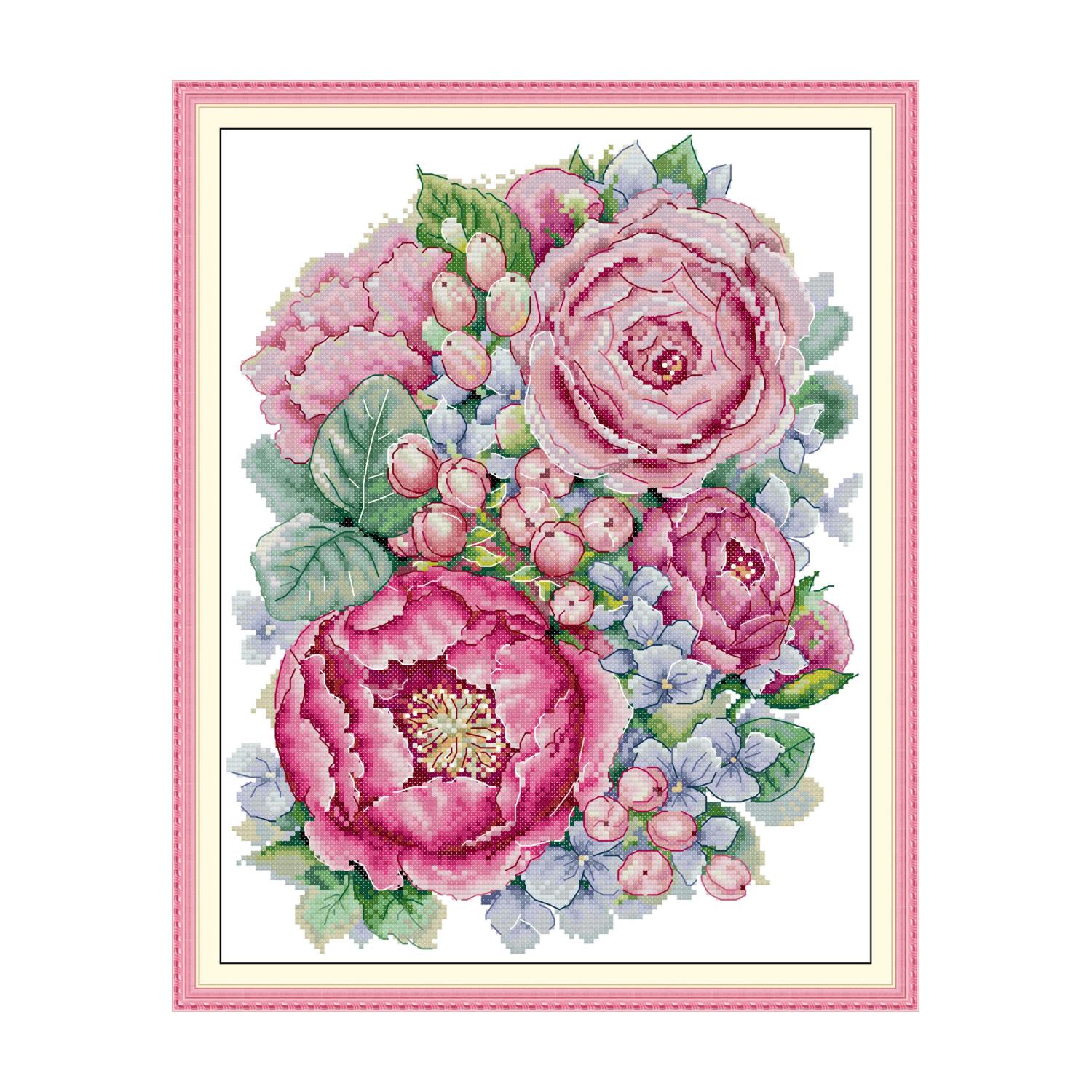 HA068 33068 鲜花绽放 132×169
