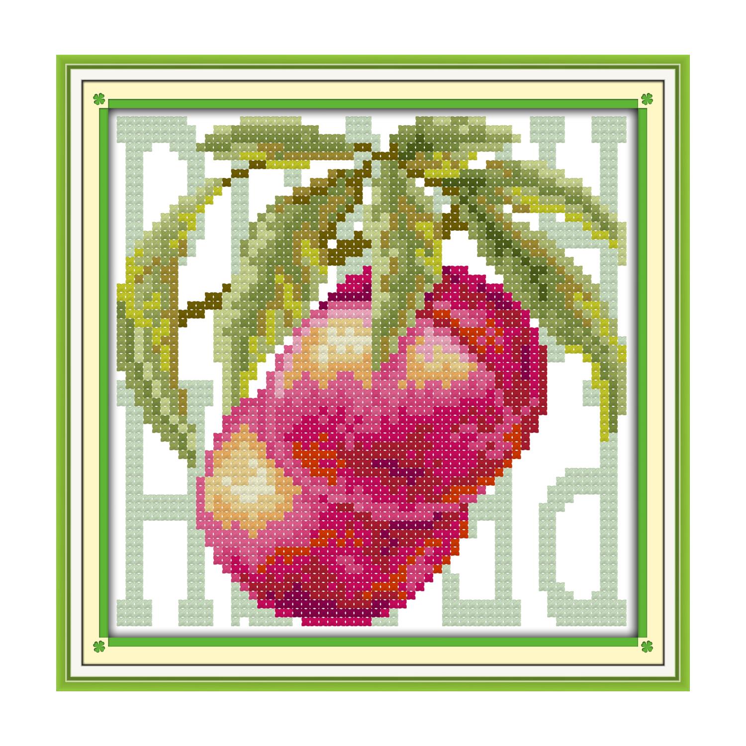 J039 五色水果之四桃子 60×60