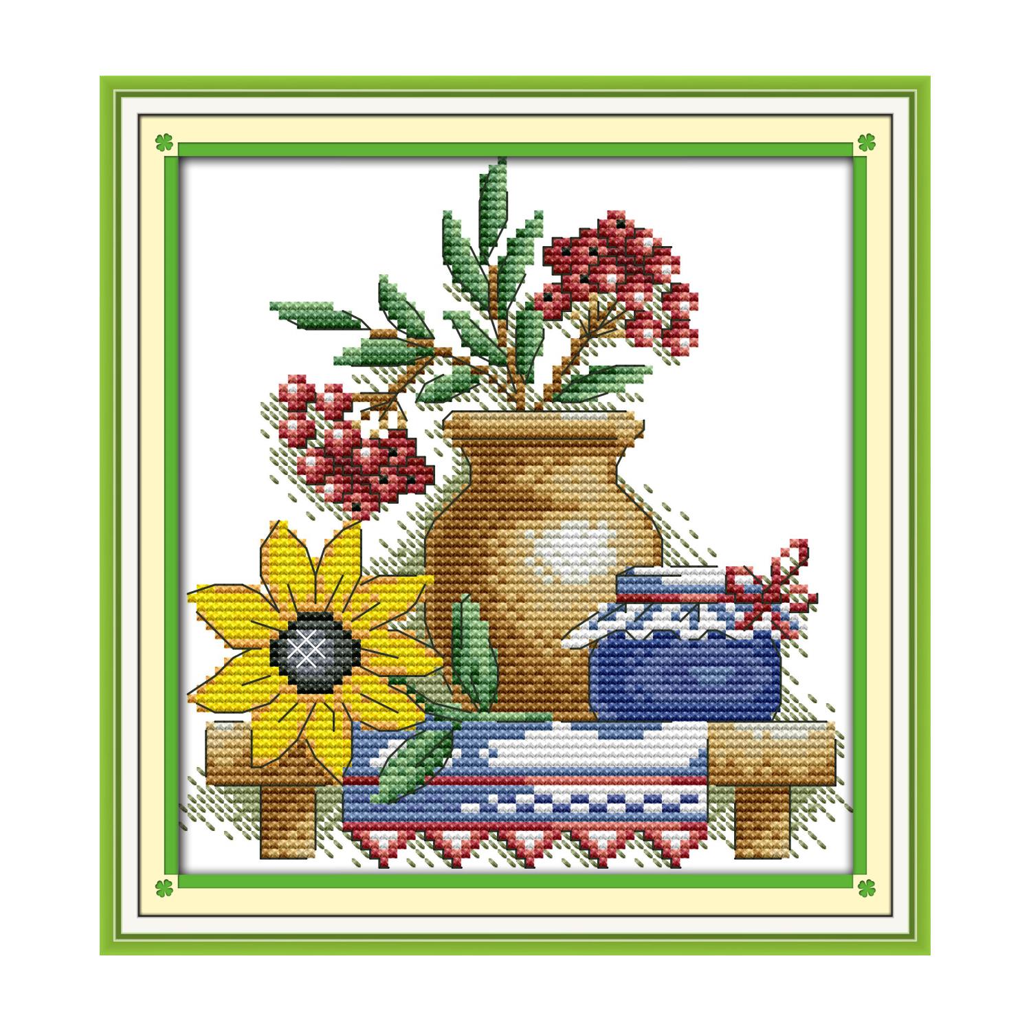 J133 07093 茶壶与花2 74×79
