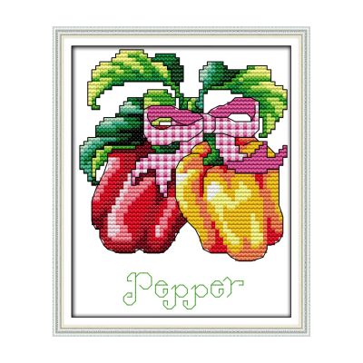 Full Set Still Life Cross Stitch Embroidery Kit, Easy Guide for Home Interior Decoration