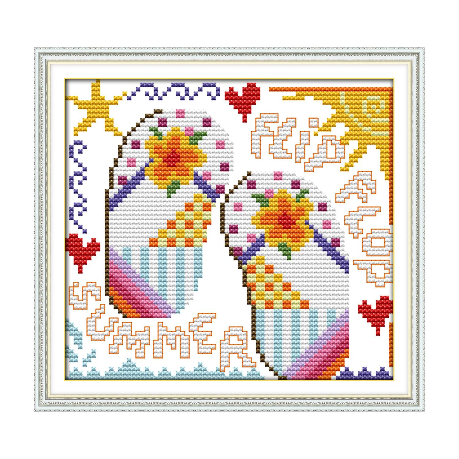 J225 07185 花色拖鞋 74×68