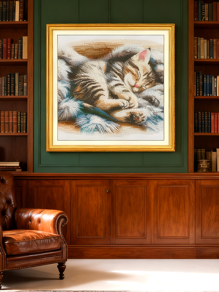 Sleeping Cat 27 detail 3